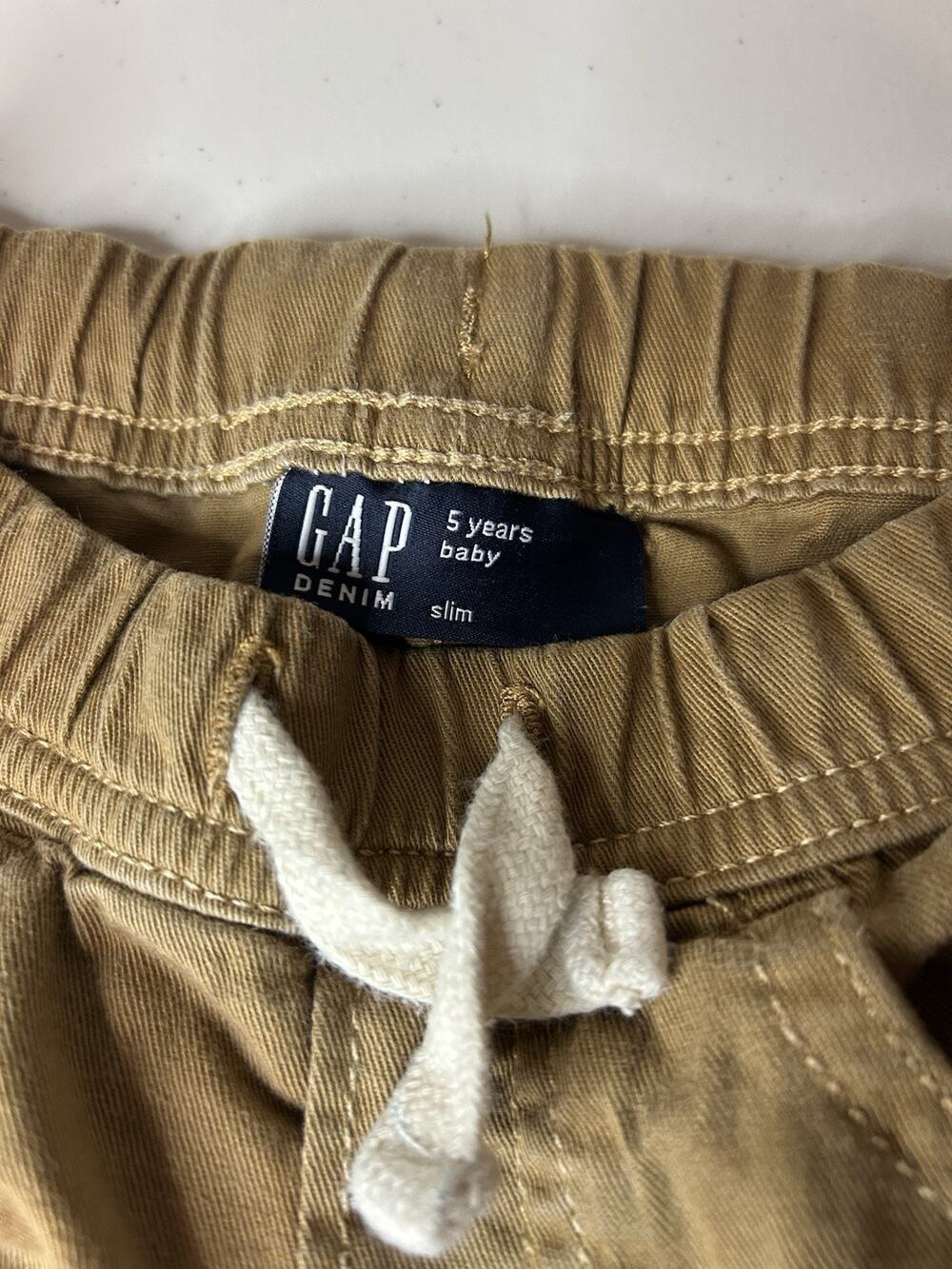 Gap Youth Tan Dress Pants Boys, Khaki, Size 5 5T